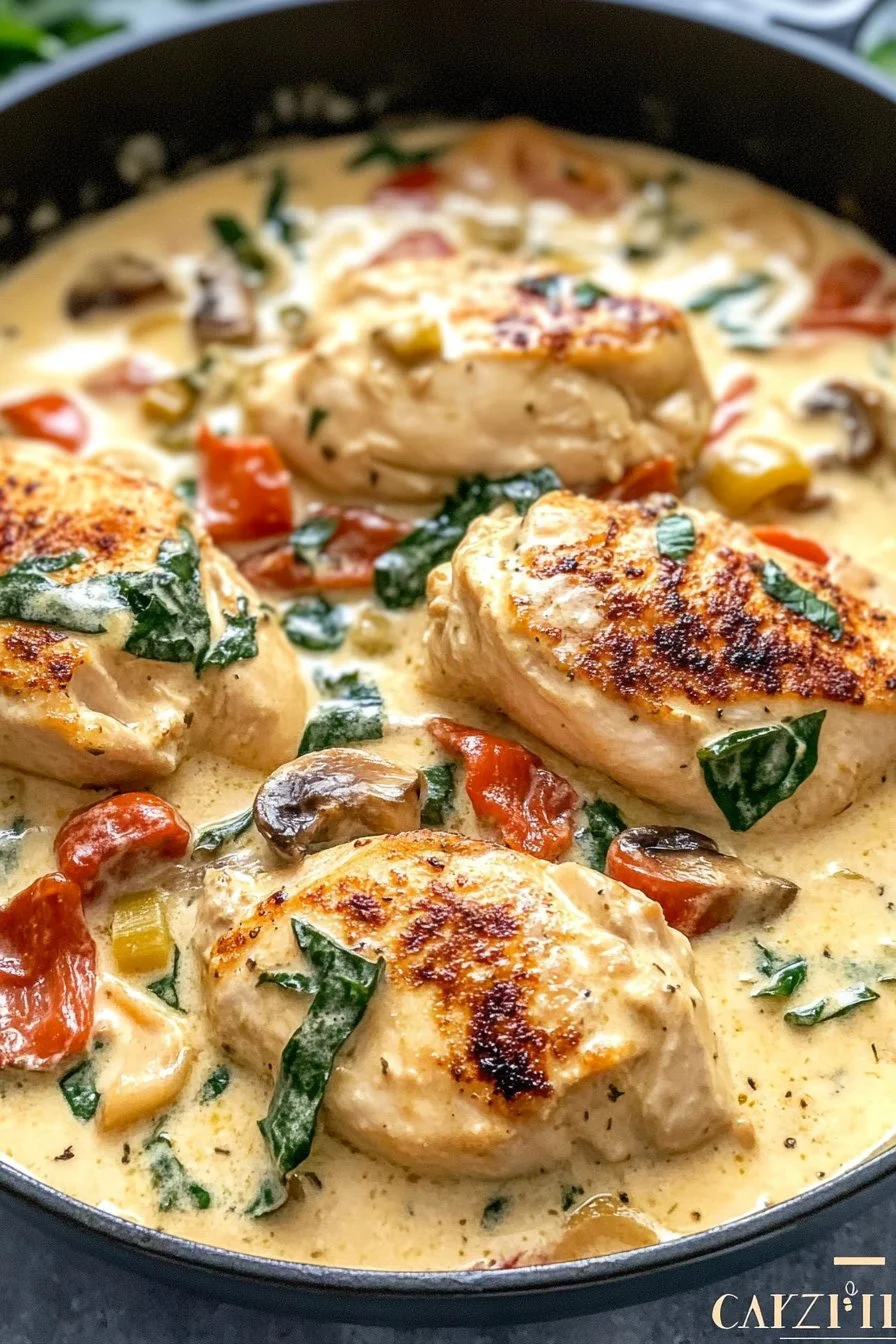 Pollo Toscano Cremoso