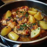 Pollo y Papas al Limón Griego