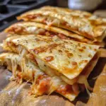 Quesadillas de Pizza Crujientes y Quesudas