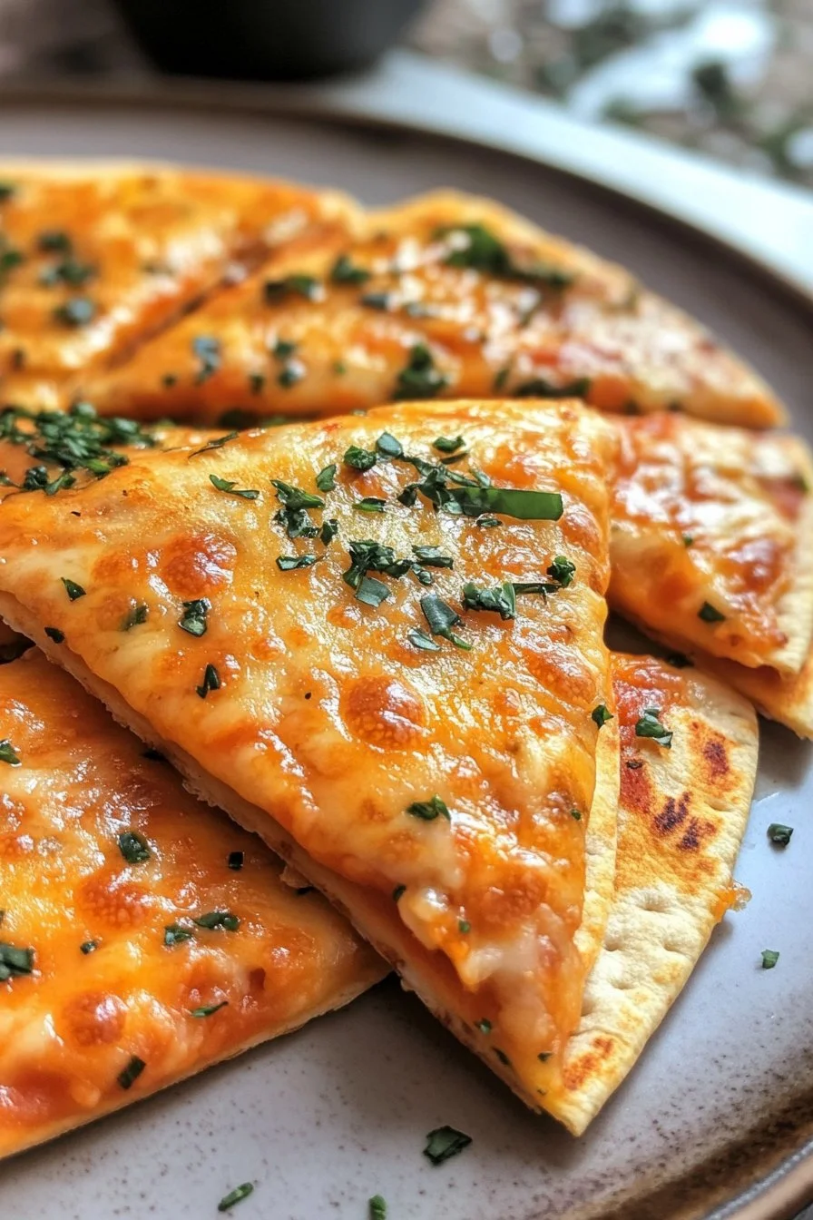 Quesadillas de Pizza Crujientes y Quesudas: Truco Épico de Pizza en 10 Minutos
