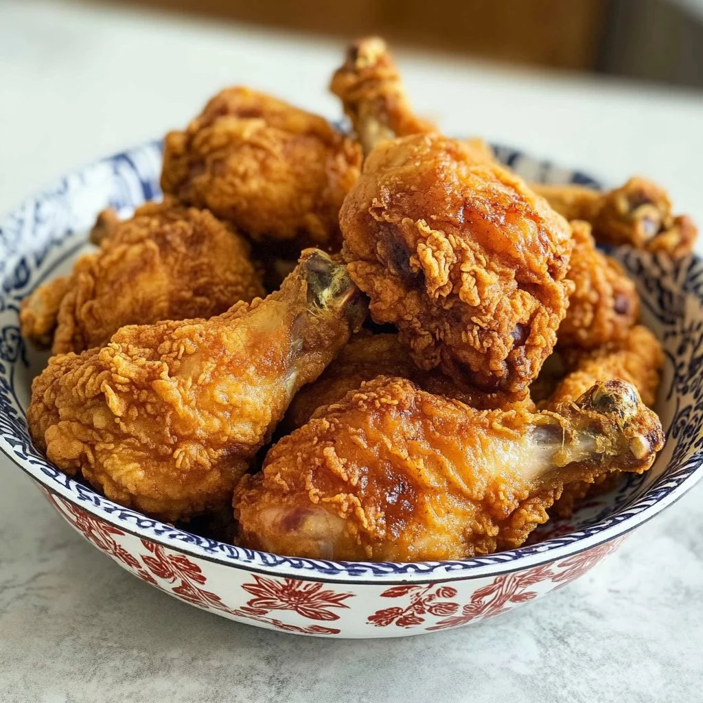 Receta de pollo frito haitiano (poul fri) crujiente y sabroso