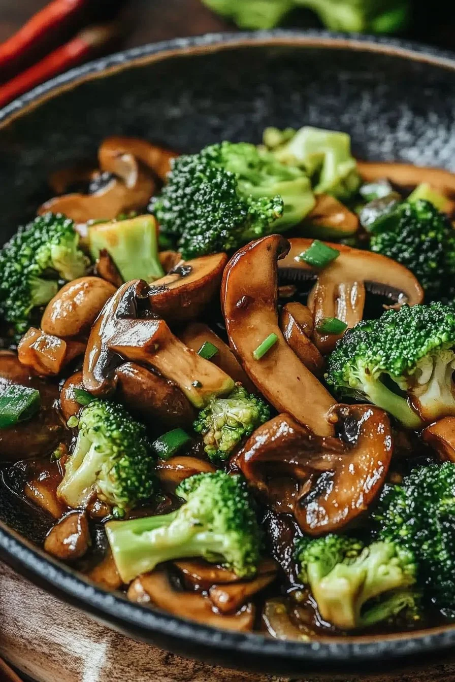 Salteado de Brócoli y Champiñones: Una Increíble Receta Definitiva