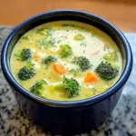 Sopa de brócoli a la crema