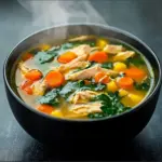 Sopa de Pollo Antiinflamatoria
