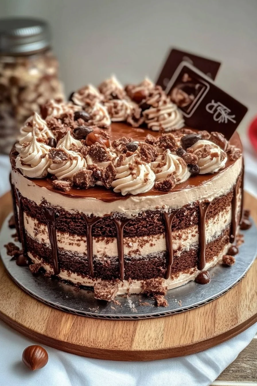 Tarta de Avellana Kinder Bueno