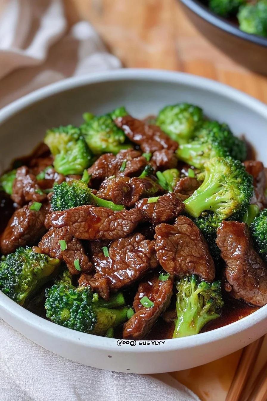 Ternera Salteada con Brócoli