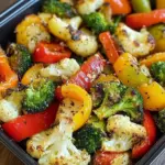 Verduras Asadas al Ajo