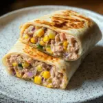 Wrap de atún saludable