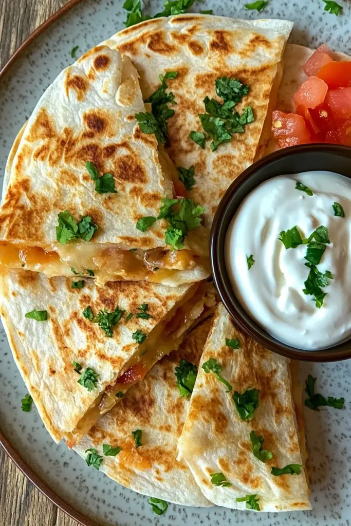 Chicken Quesadillas