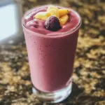 2-Minute 2-Ingredient Frozen Fruit Smoothie