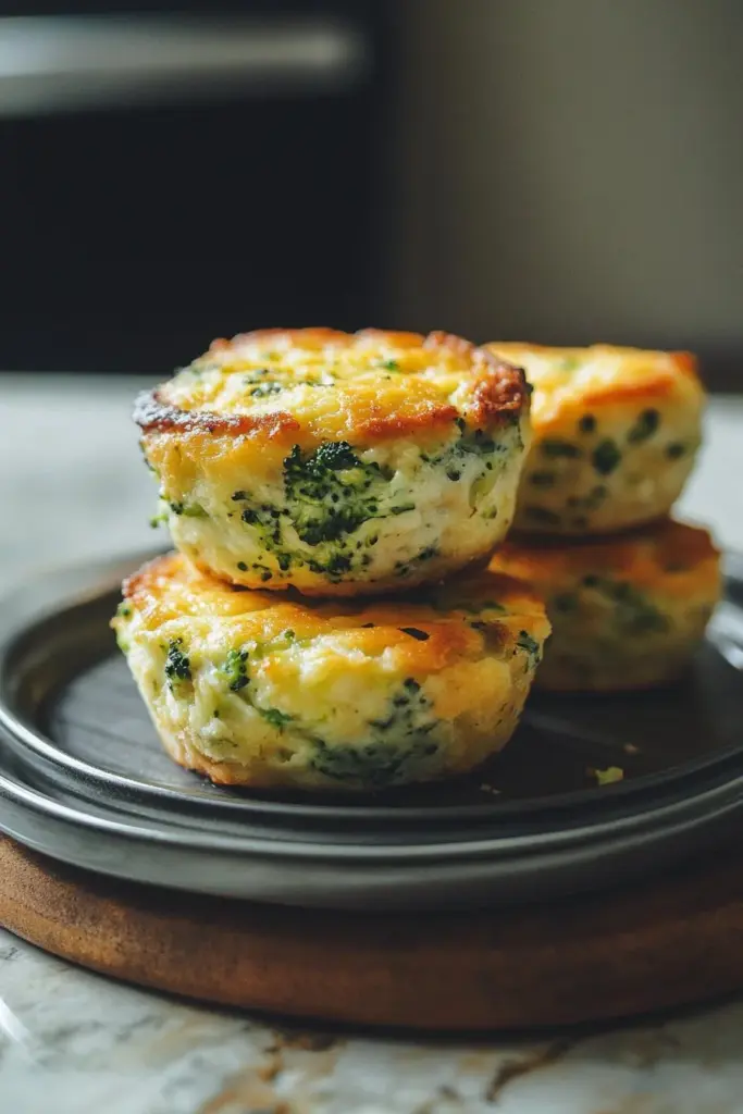 Tortitas de Brócoli con Queso