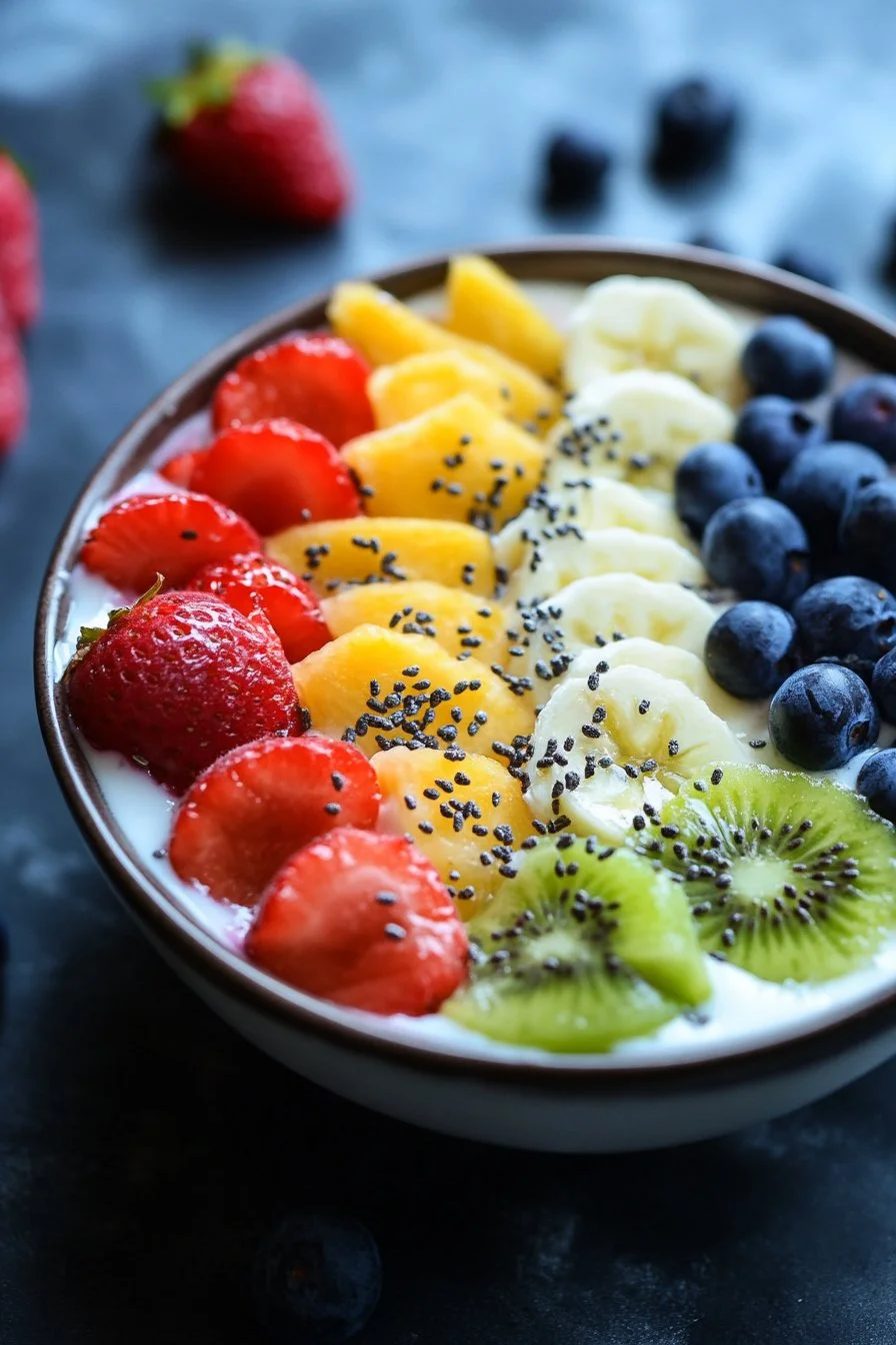 5-Minute Fruit Smoothie Bowl (with Greek Yogurt)