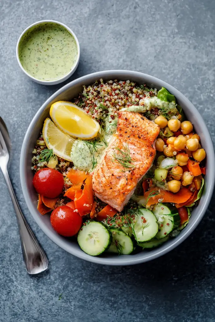 Bowl de ensalada de granos