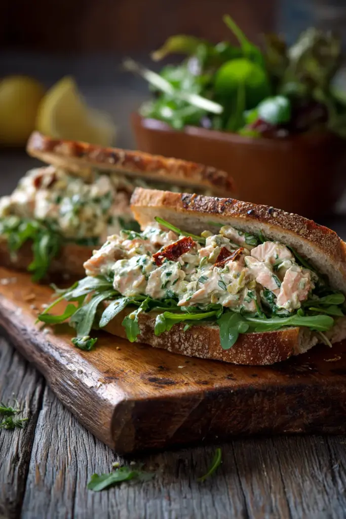 Ensalada de salmón