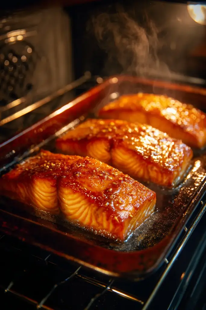 Maestría del salmón al horno