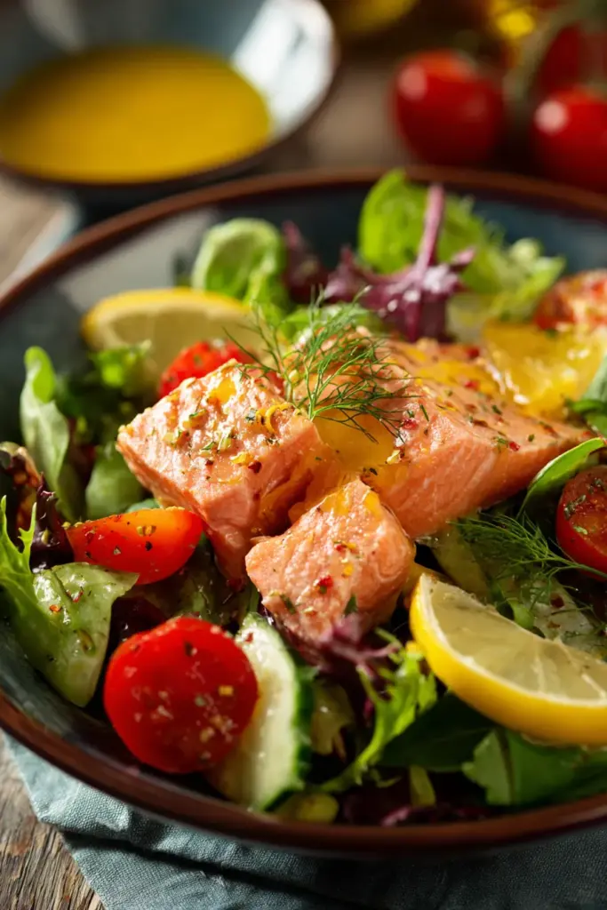 Maridaje con ensalada fresca