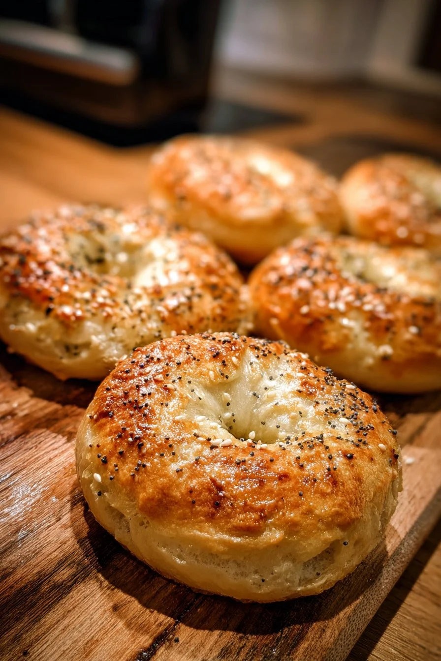 Bagels de Yogur Griego