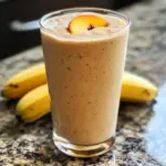 Banana Peach Protein Smoothie