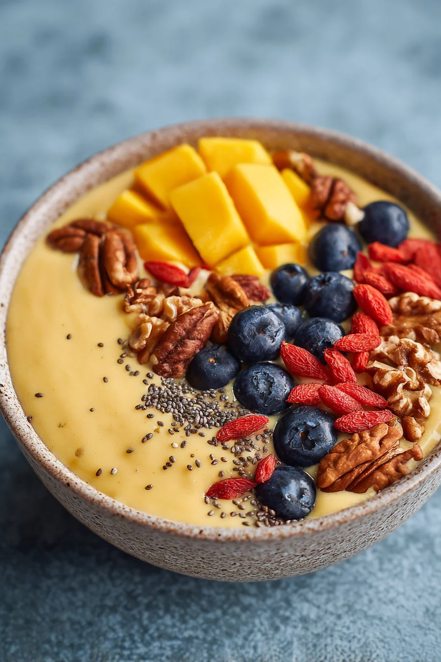 Batido Espeso de Mango sin Plátano