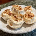 Bocados de Yogur Griego Congelado con Mantequilla de Cacahuate