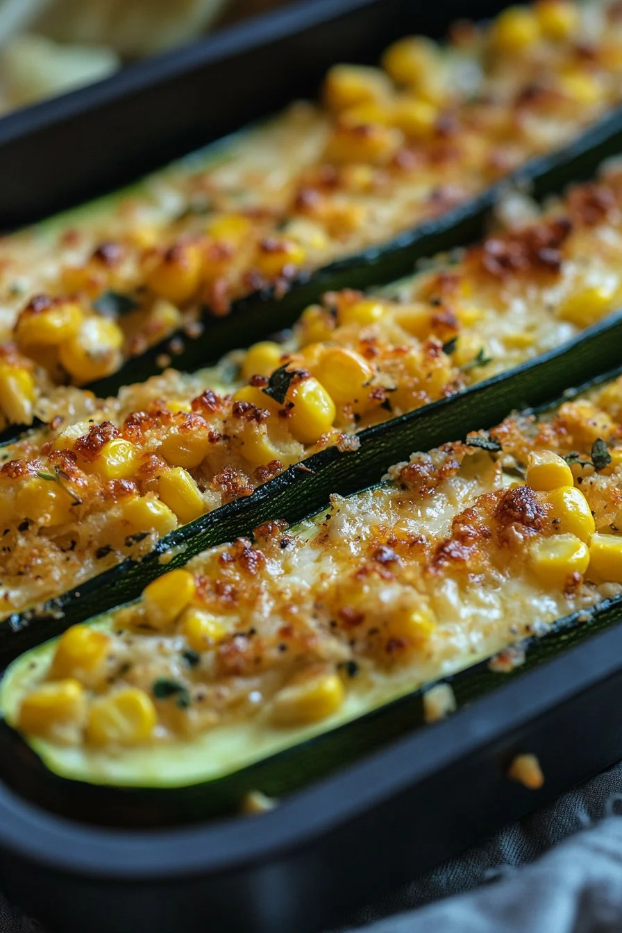 Calabacitas con elote, rajas y queso