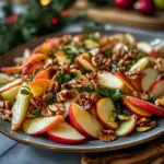 Christmas Apple and Walnut Salad