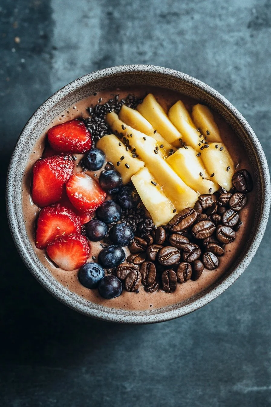 Coffee Protein Smoothie Bowl Recipe