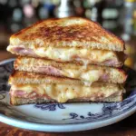 Croque Monsieur – Sándwich Clásico Francés de Jamón y Queso