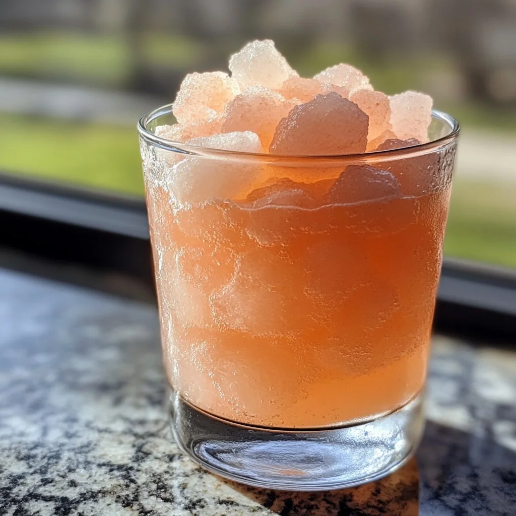Refreshing detox drink with Pink Himalayan salt for hydration and wellness