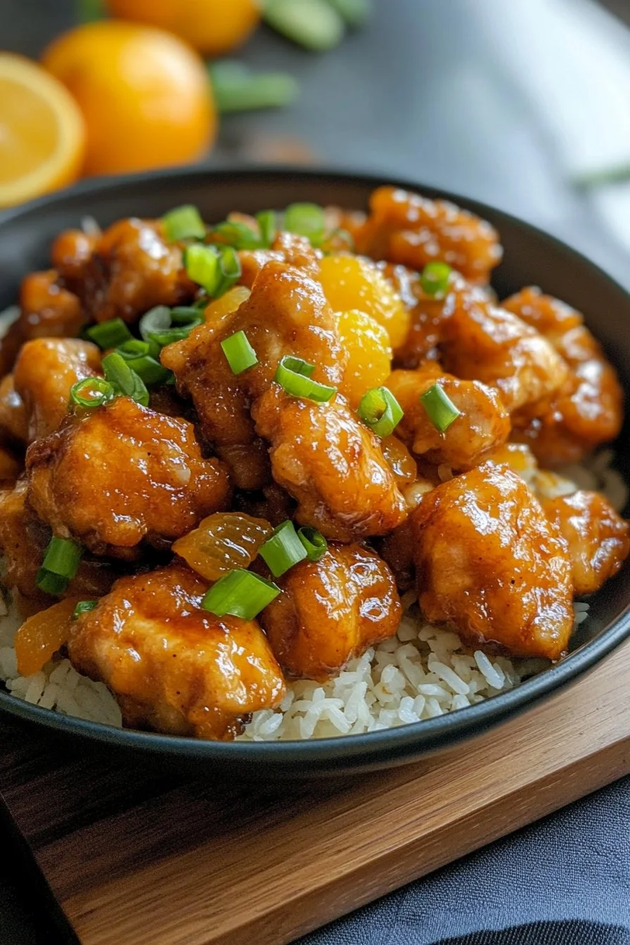 Easy Orange Chicken Recipe
