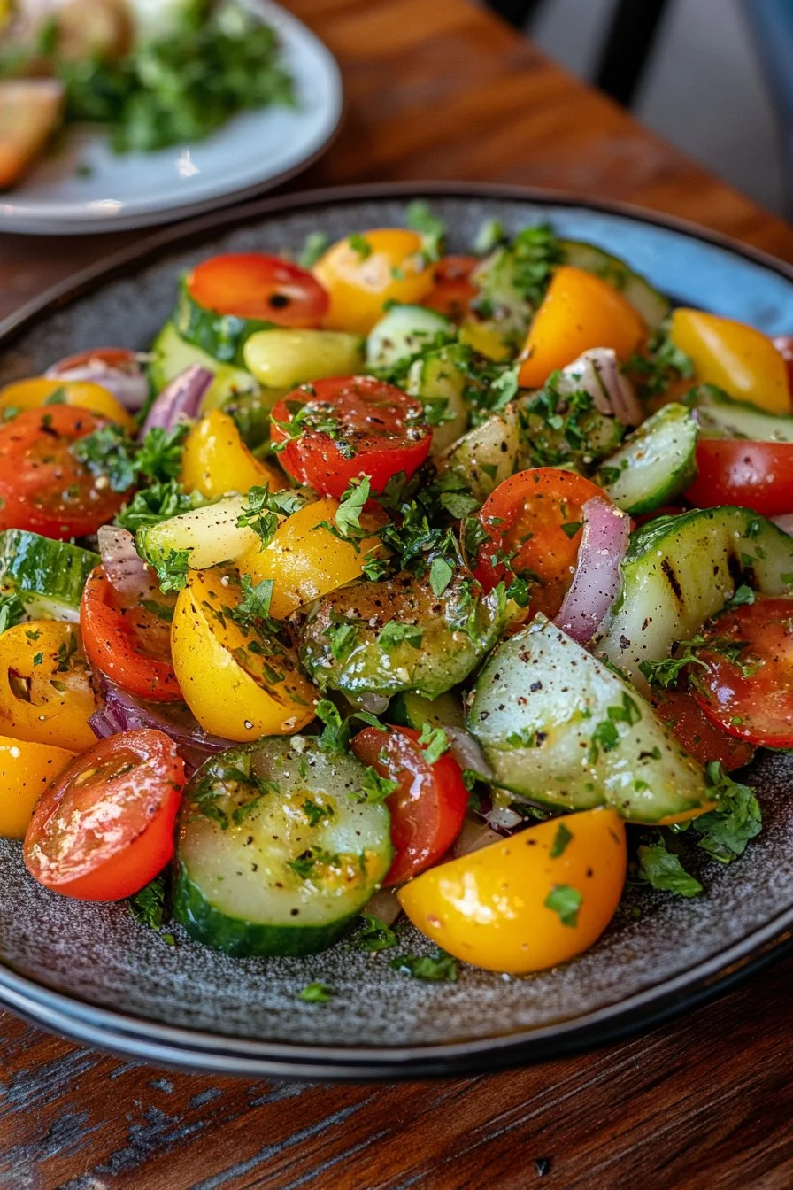 Ensalada de Verduras a la Parrilla