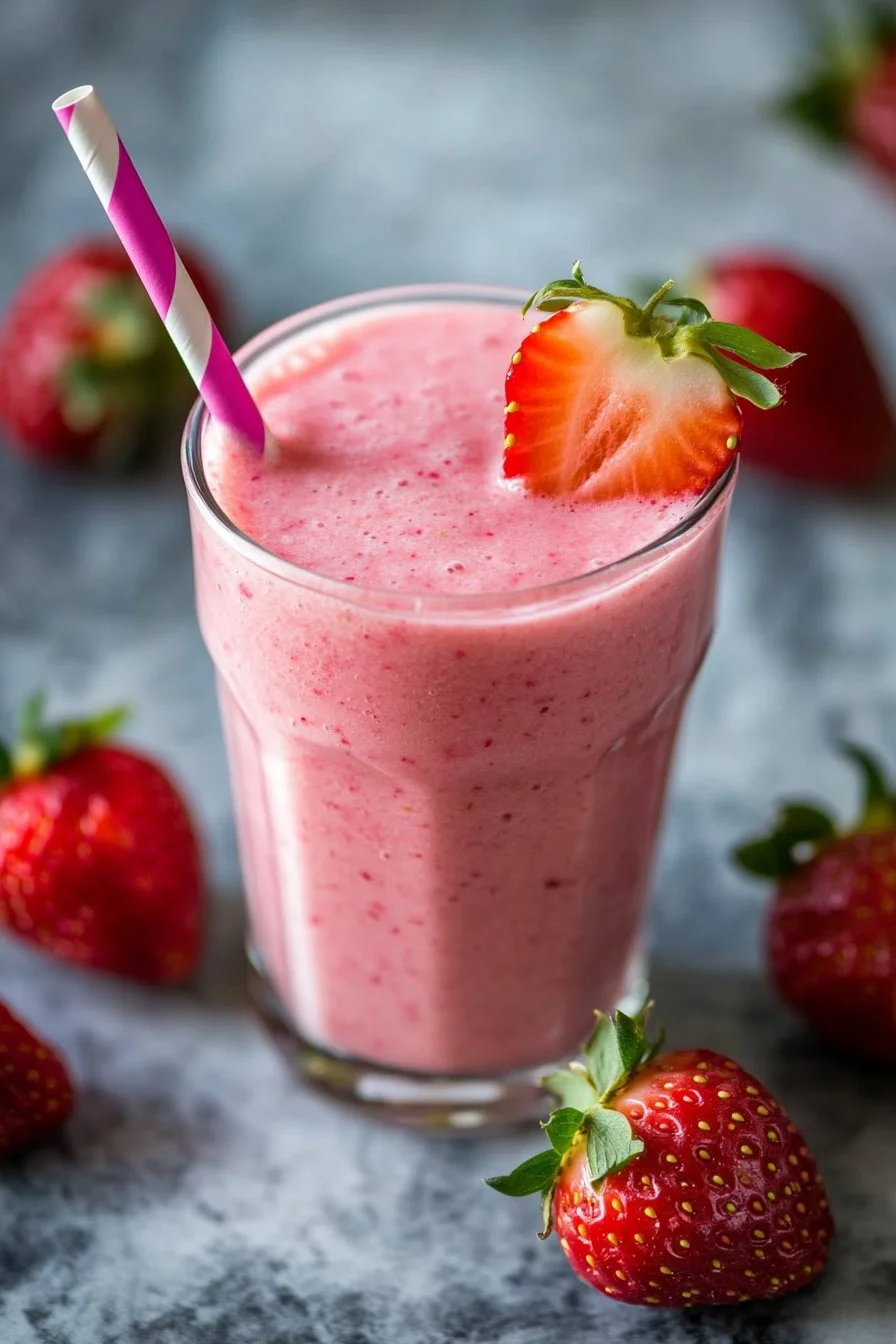 Hailey Bieber Erewhon Strawberry Skin Smoothie
