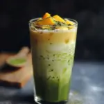 Iced Mango Matcha Latte