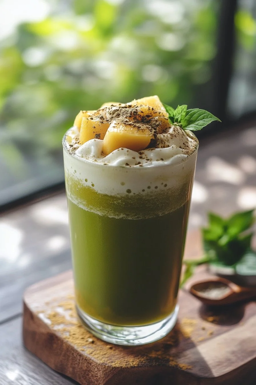 Iced Mango Matcha Latte Recipe for a Refreshing Summer Drink