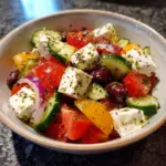 MEJOR RECETA DE ENSALADA GRIEGA