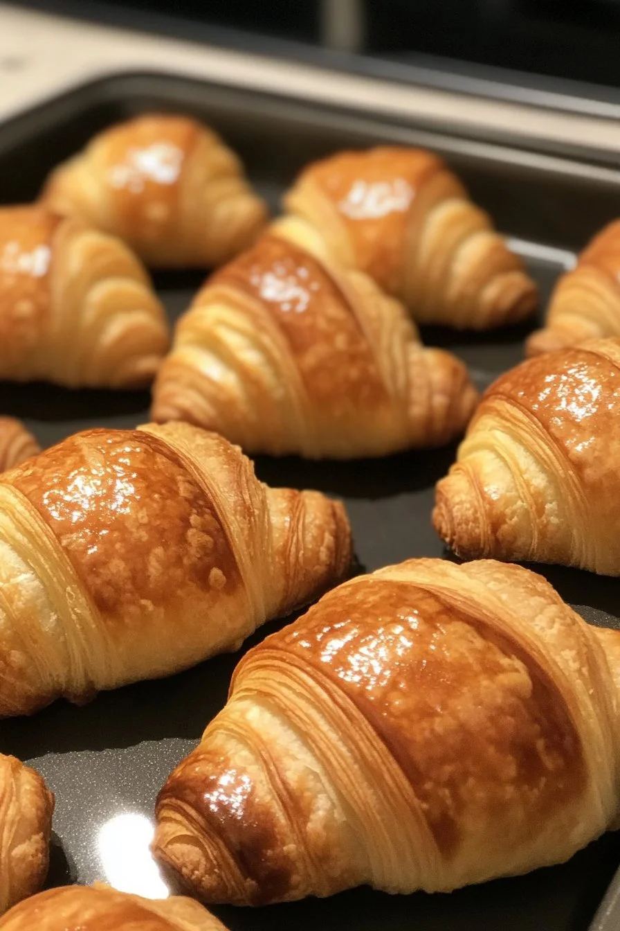 Mini croissants rellenos