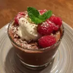Mousse de chocolate con yogur griego