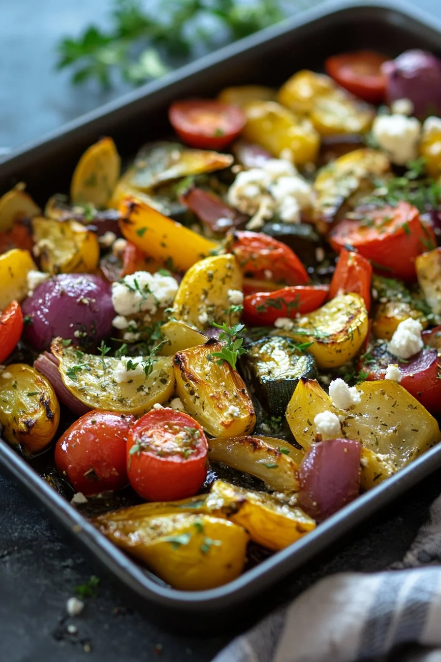 One-Pan Greek Vegetables