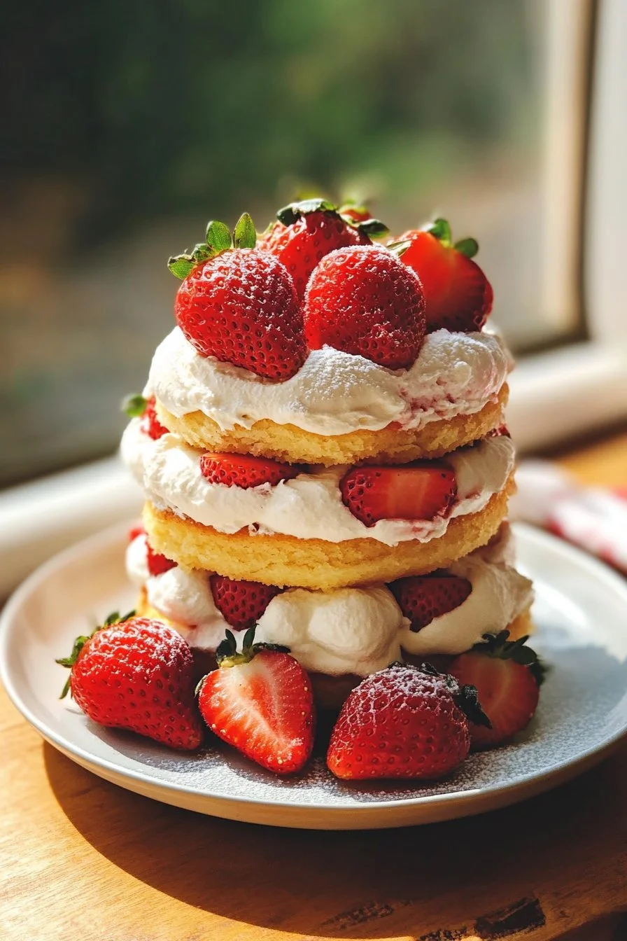 Receta de Pastelito de Fresa