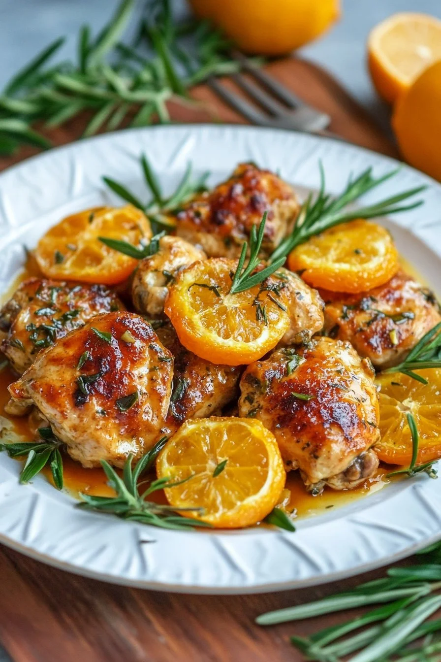 Pollo a la Naranja Receta