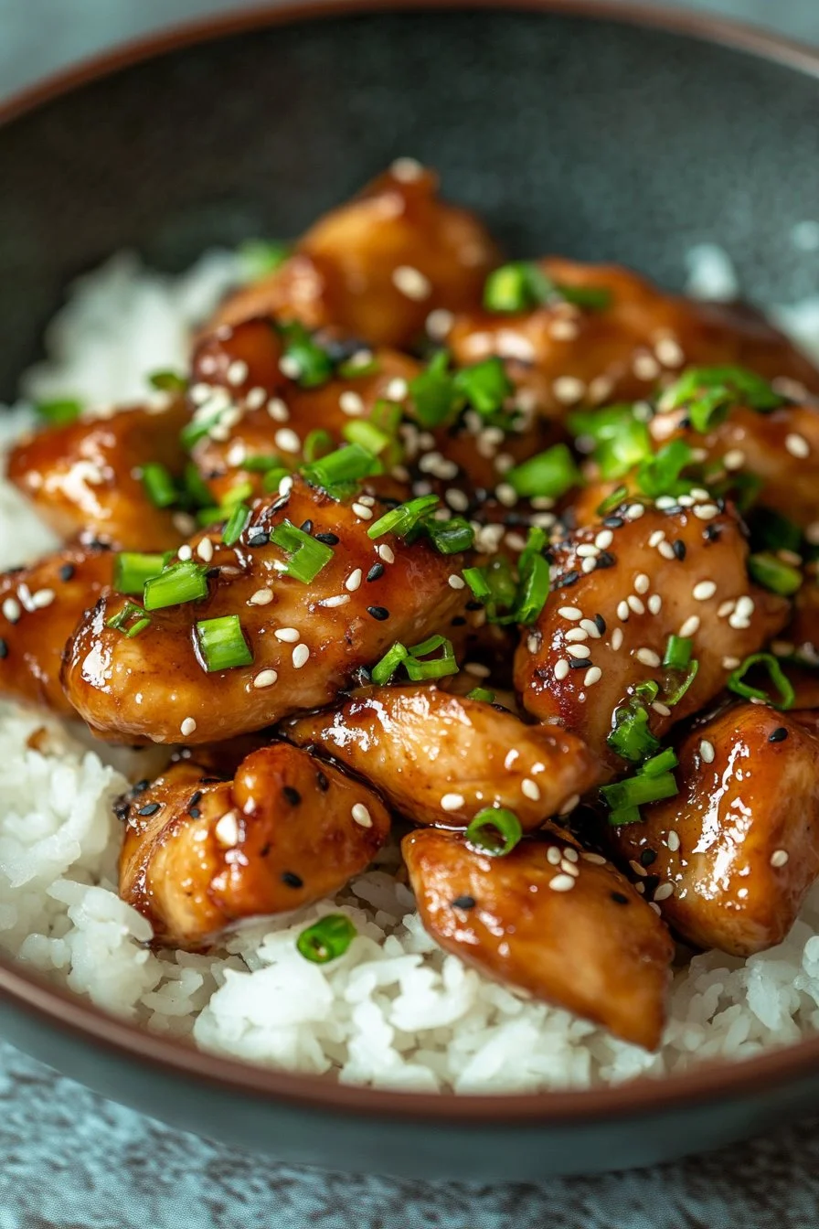 Pollo Teriyaki Delicioso