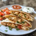 Quesadillas de Pollo Ranchero