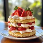 Receta Clásica de Pastel de Fresa