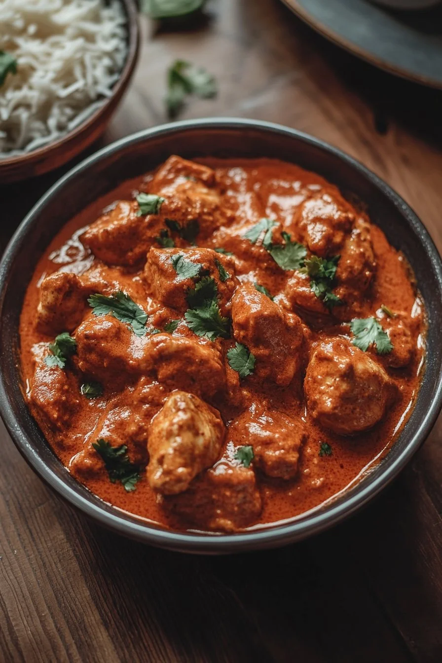 Receta de Pollo Mantequilla Rápida y Fácil Casera