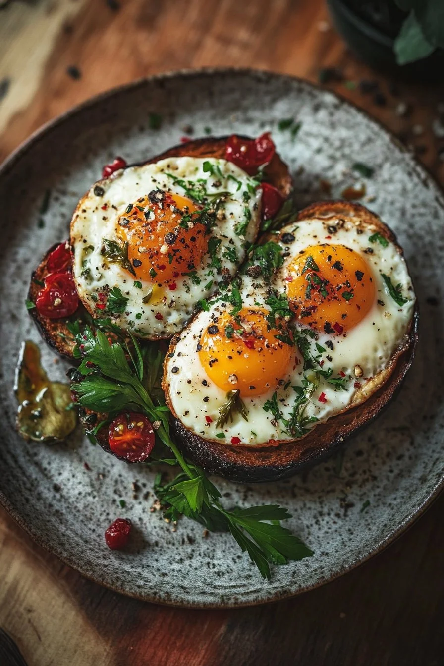 Sardinas y huevos