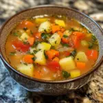 Receta de Sopa de Vegetales