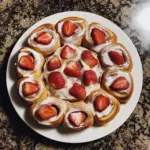 Rollos de Canela con Fresa
