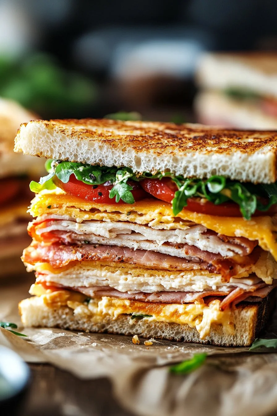 El sándwich club definitivo