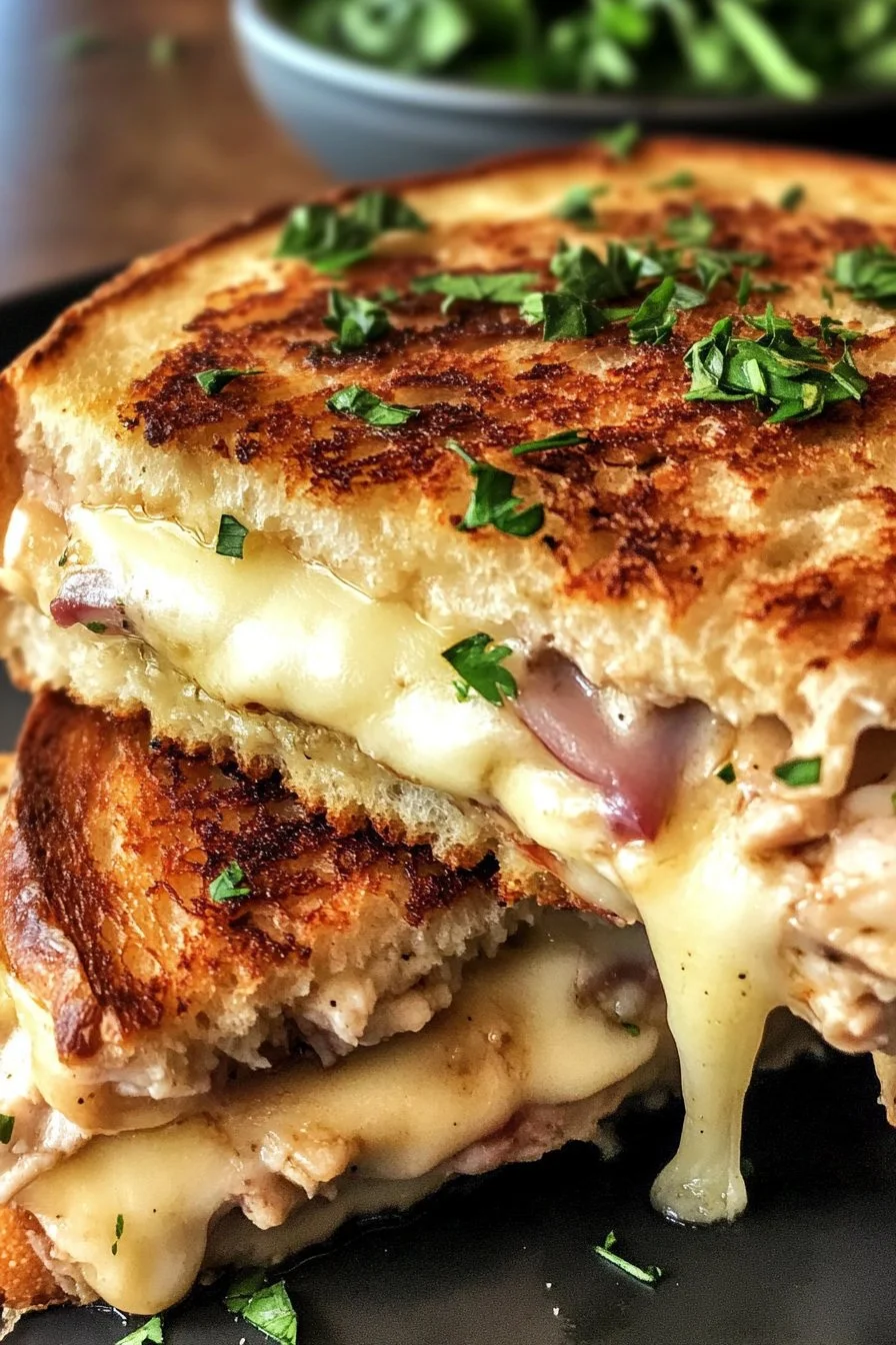 Sándwich de Pollo Cordon Bleu a la Parrilla