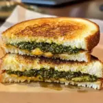 Sándwich de Queso a la Parrilla con Pesto